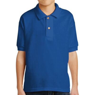 Blank Youth Royal blue Polo -  Thumbnail