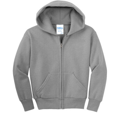 Blank Youth Zip Up Hoodie   Thumbnail